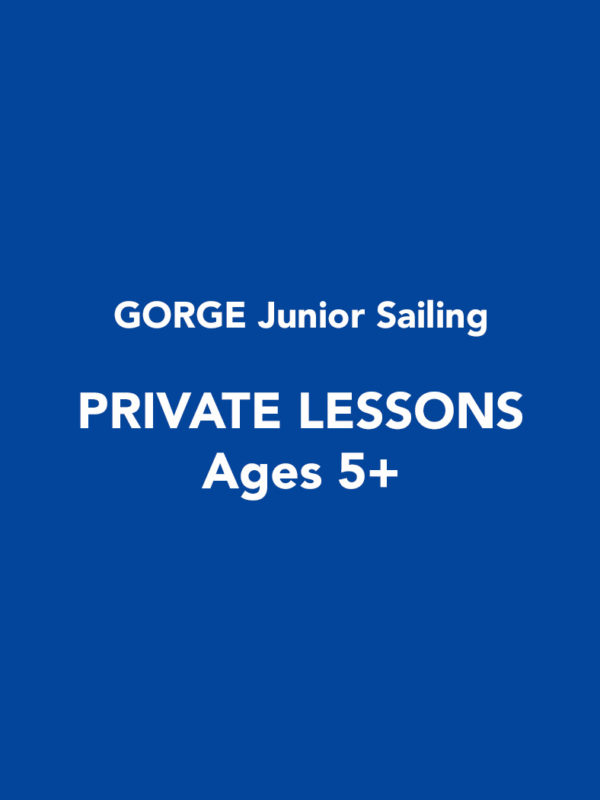 GORGE Junior Sailing - Private Lessons